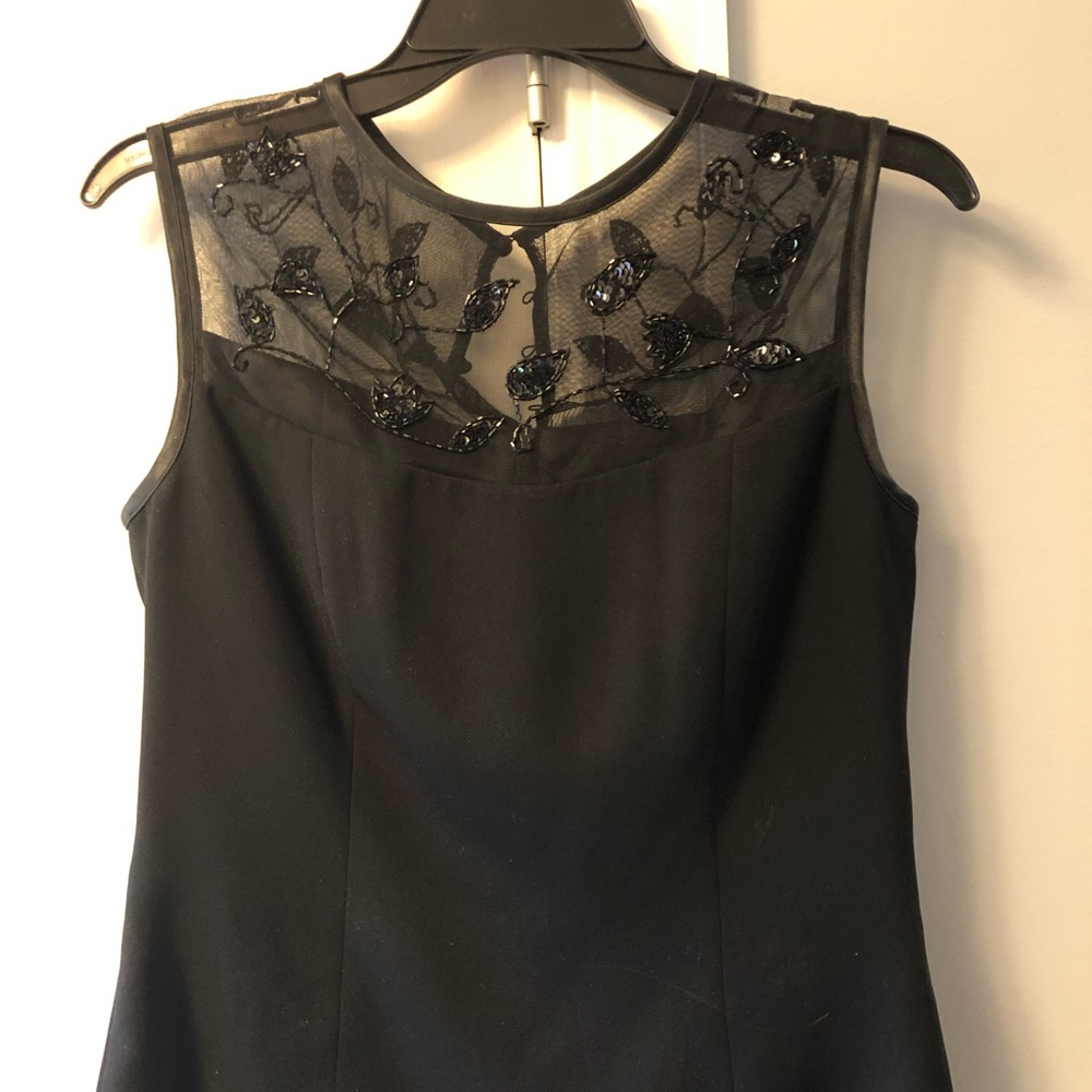 Evening beaded top